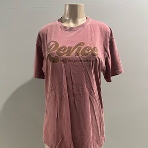 Vintage Pink Graphic T-Shirt